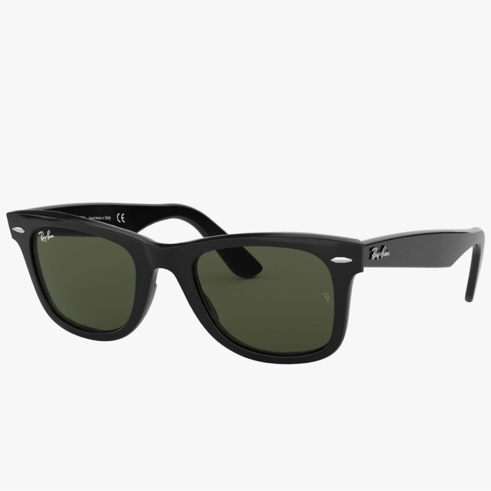 Ray-Ban Black Green Classic Sunglasses